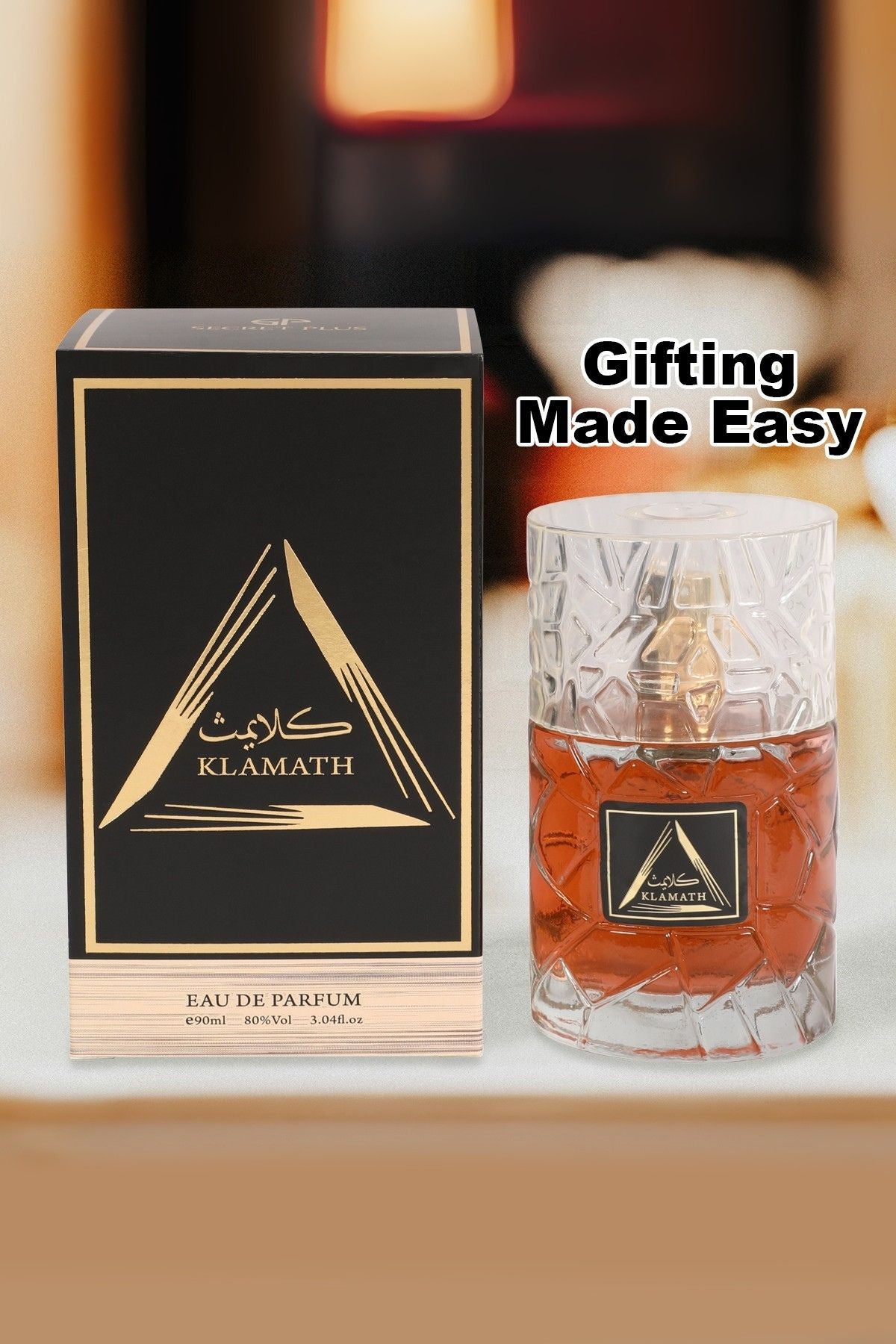 KLAMATH SPRAY PERFUME EAU DE PARFUM FOR MEN - 90ML/3.04FL.OZ.