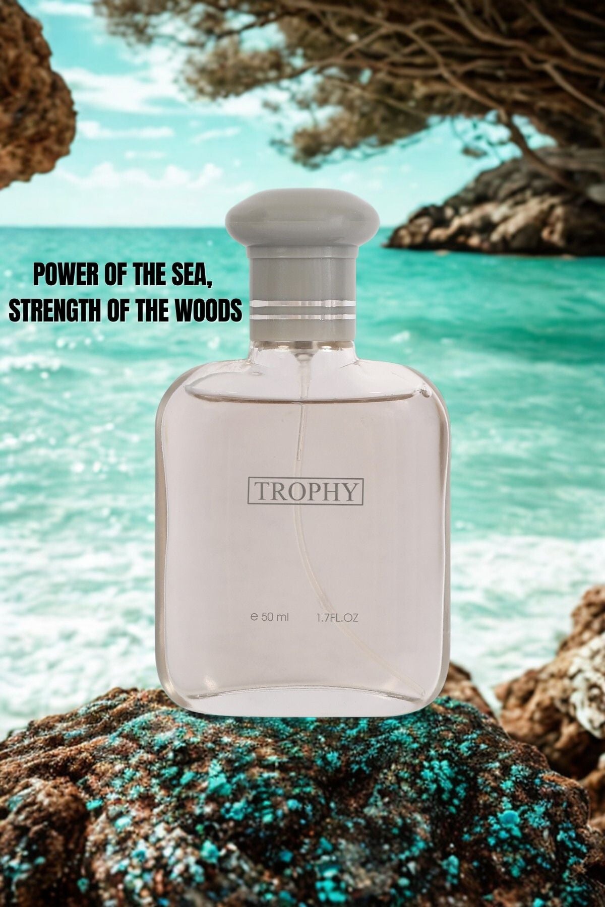 TROPHY SPRAY PERFUME EAU DE PARFUM FOR MEN - 50ML/1.75 FL.OZ.