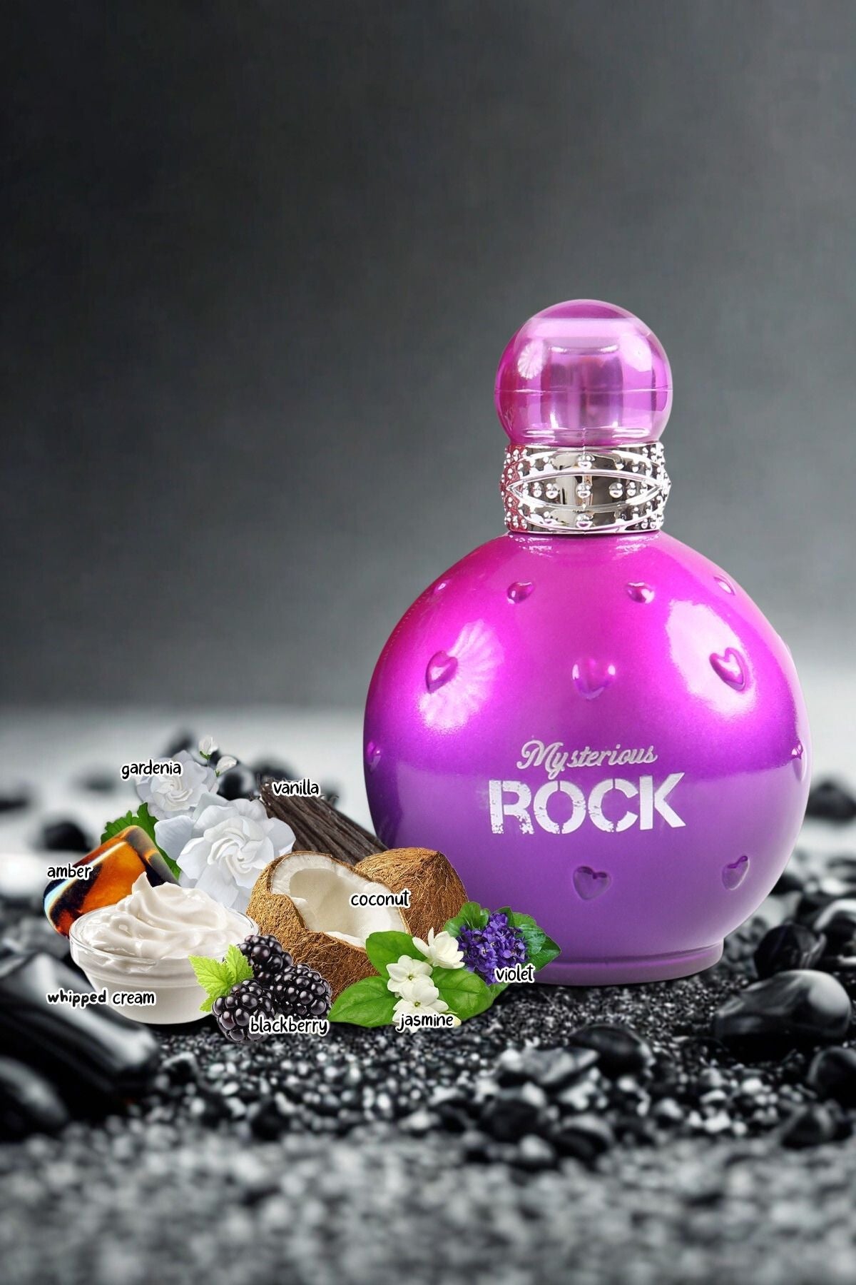 MYSTERIOUS ROCK SPRAY PERFUME EAU DE PARFUM FOR WOMEN - 100ML/3.4 FL.OZ.