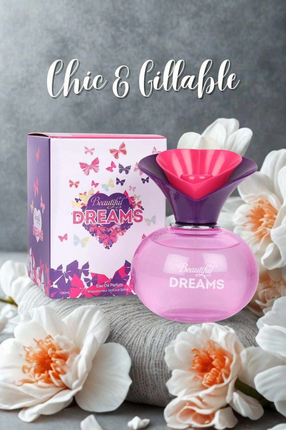 BEAUTIFUL DREAMS SPRAY PERFUME EAU DE PARFUM FOR WOMEN - 100ML/3.4 FL.OZ.