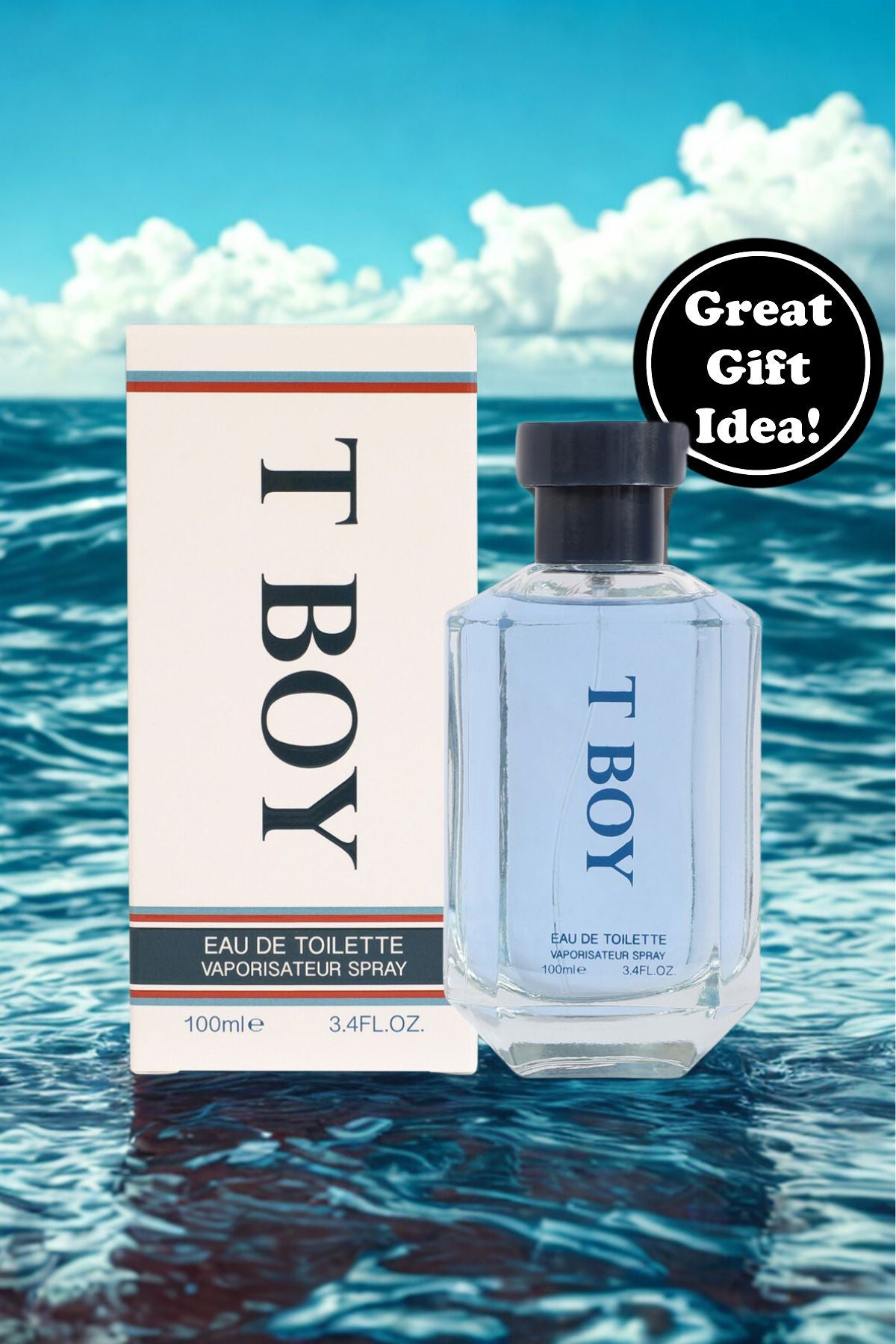 T BOY SPRAY COLOGNE EAU DE TOILETTE FOR MEN - 100ML/3.4 FL.OZ.