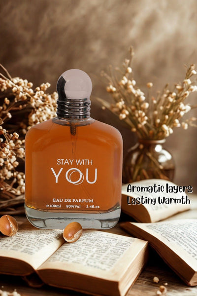 STAY WITH YOU SPRAY PERFUME EAU DE PARFUM FOR MEN - 100ML/3.4 FL.OZ.