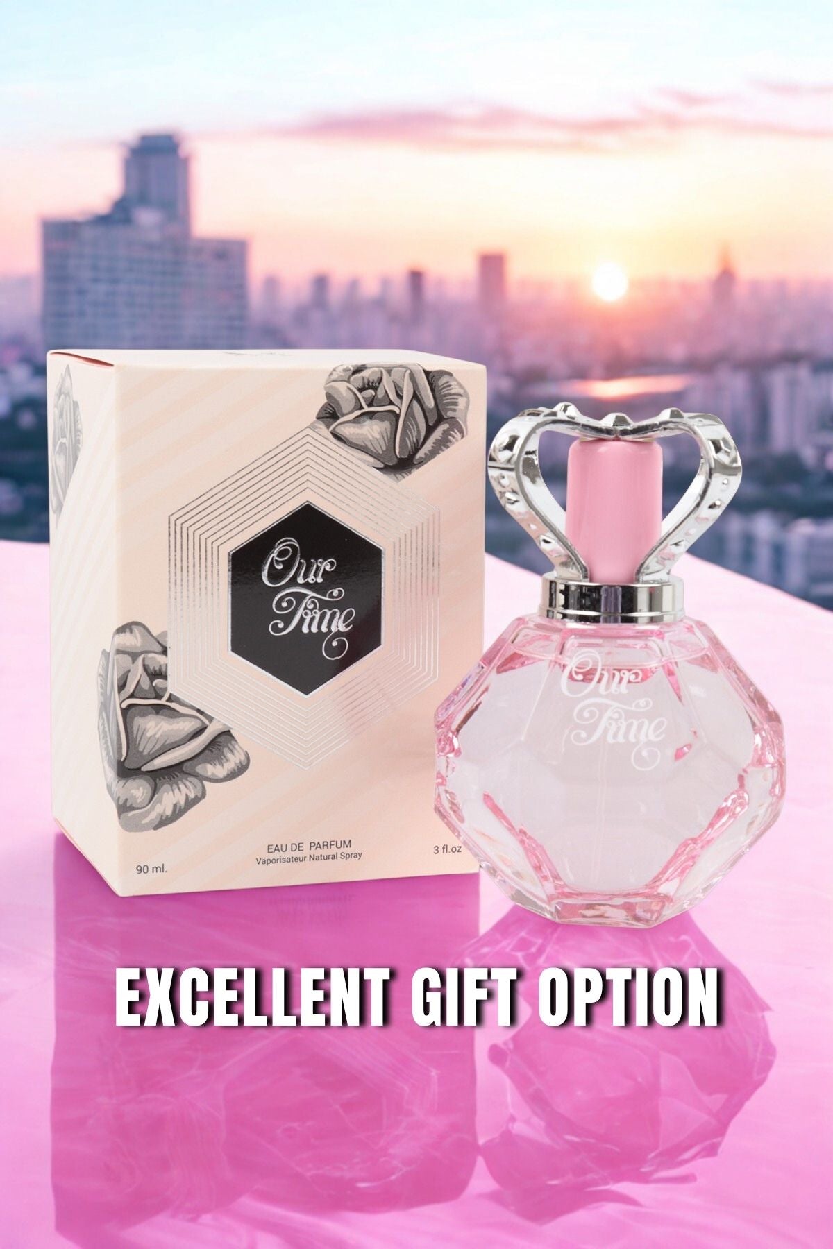 OUR TIME SPRAY PERFUME EAU DE PARFUM FOR WOMEN - 90ML/3 FL.OZ.