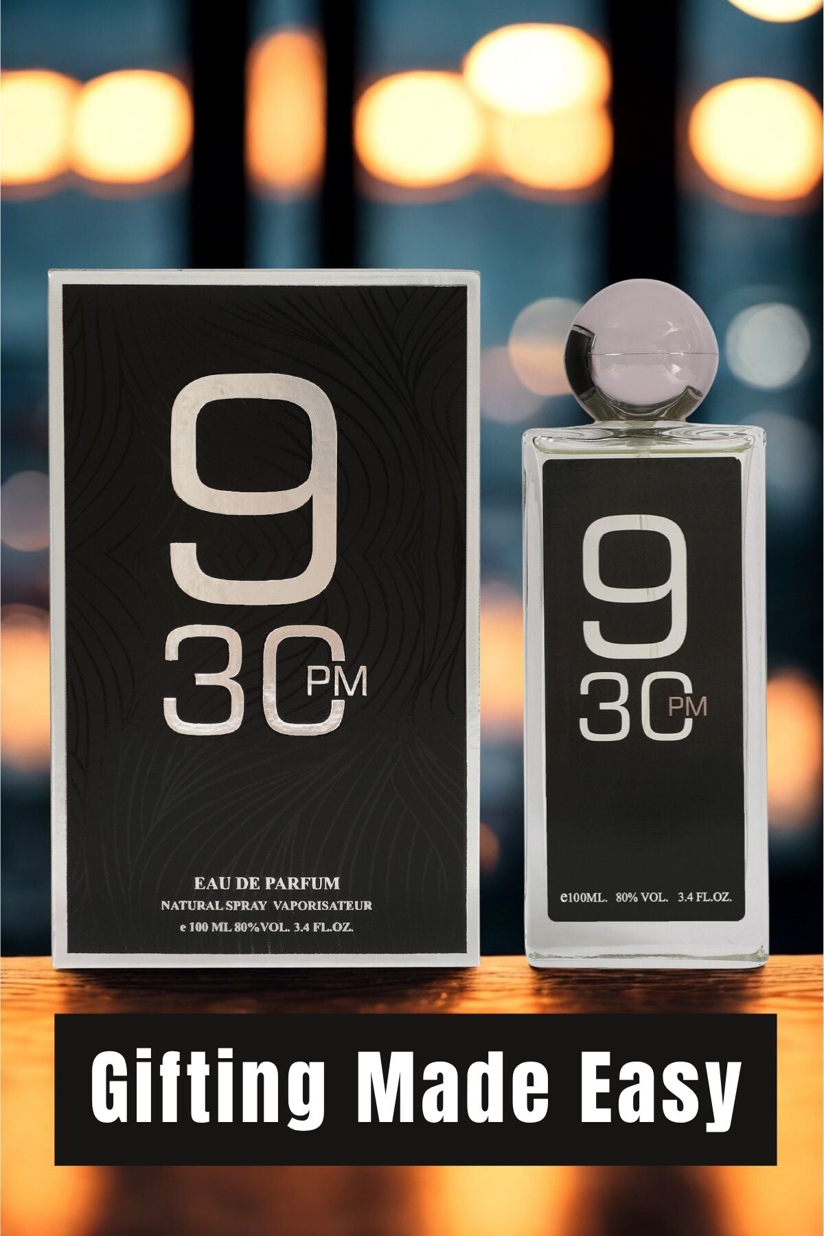 9:30 PM SPRAY PERFUME EAU DE PARFUM FOR MEN - 100ML/3.4 FL.OZ.