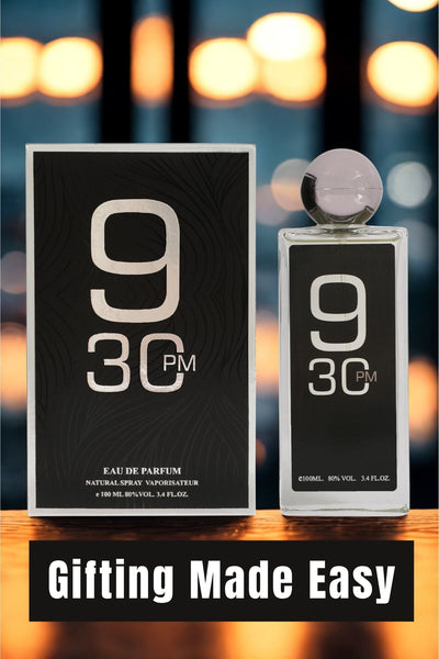 9:30 PM SPRAY PERFUME EAU DE PARFUM FOR MEN - 100ML/3.4 FL.OZ.