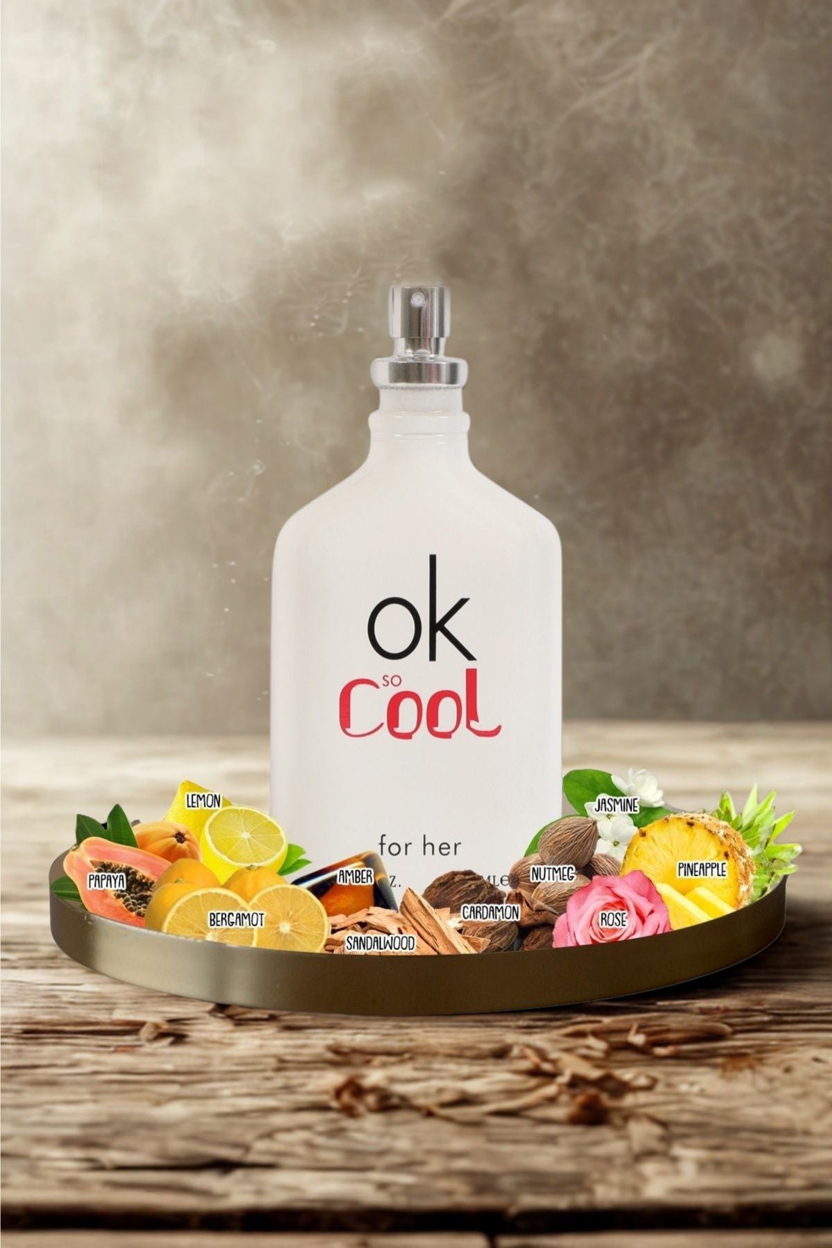 Ok so CooL WHITE SPRAY PERFUME EAU DE PARFUM FOR WOMEN - 100ML/3.4 FL.OZ.