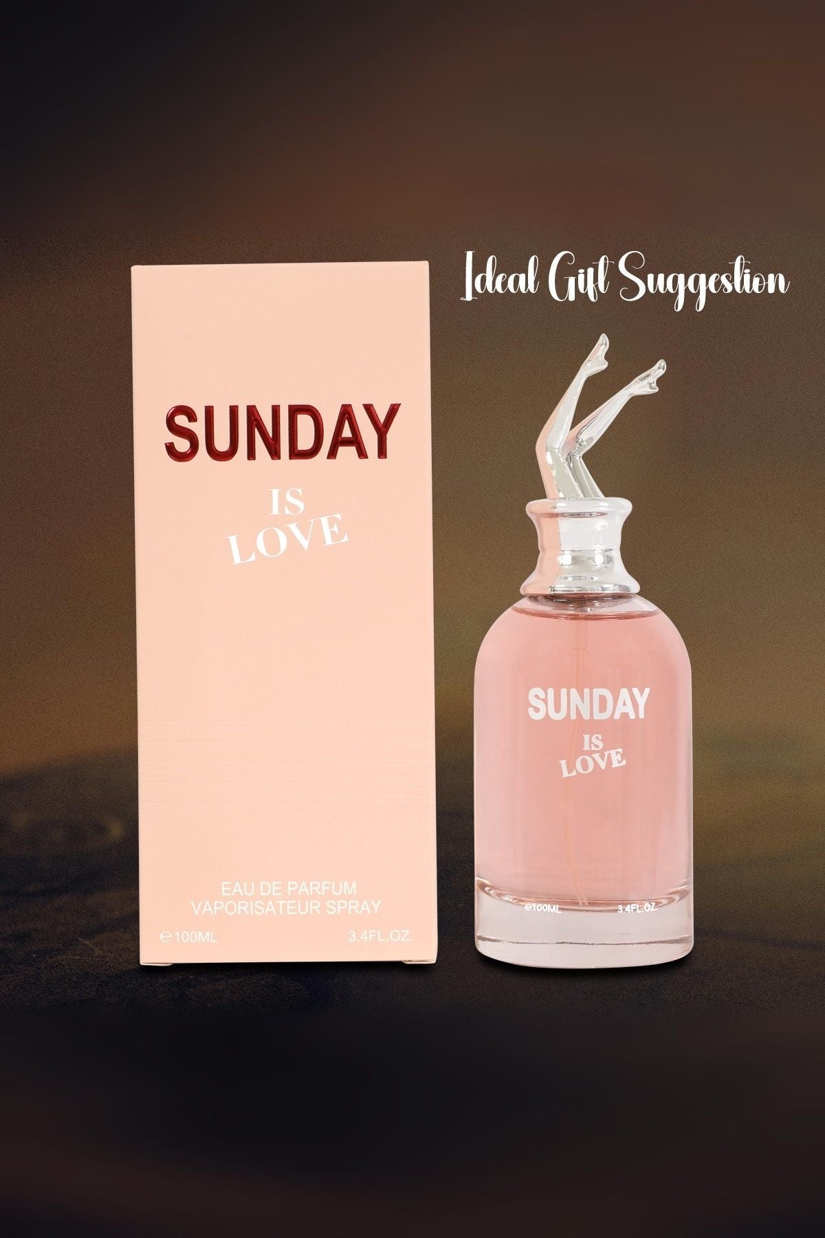 SUNDAY IS LOVE SPRAY PERFUME EAU DE PARFUM FOR WOMEN - 100ML/3.4 FL.OZ.