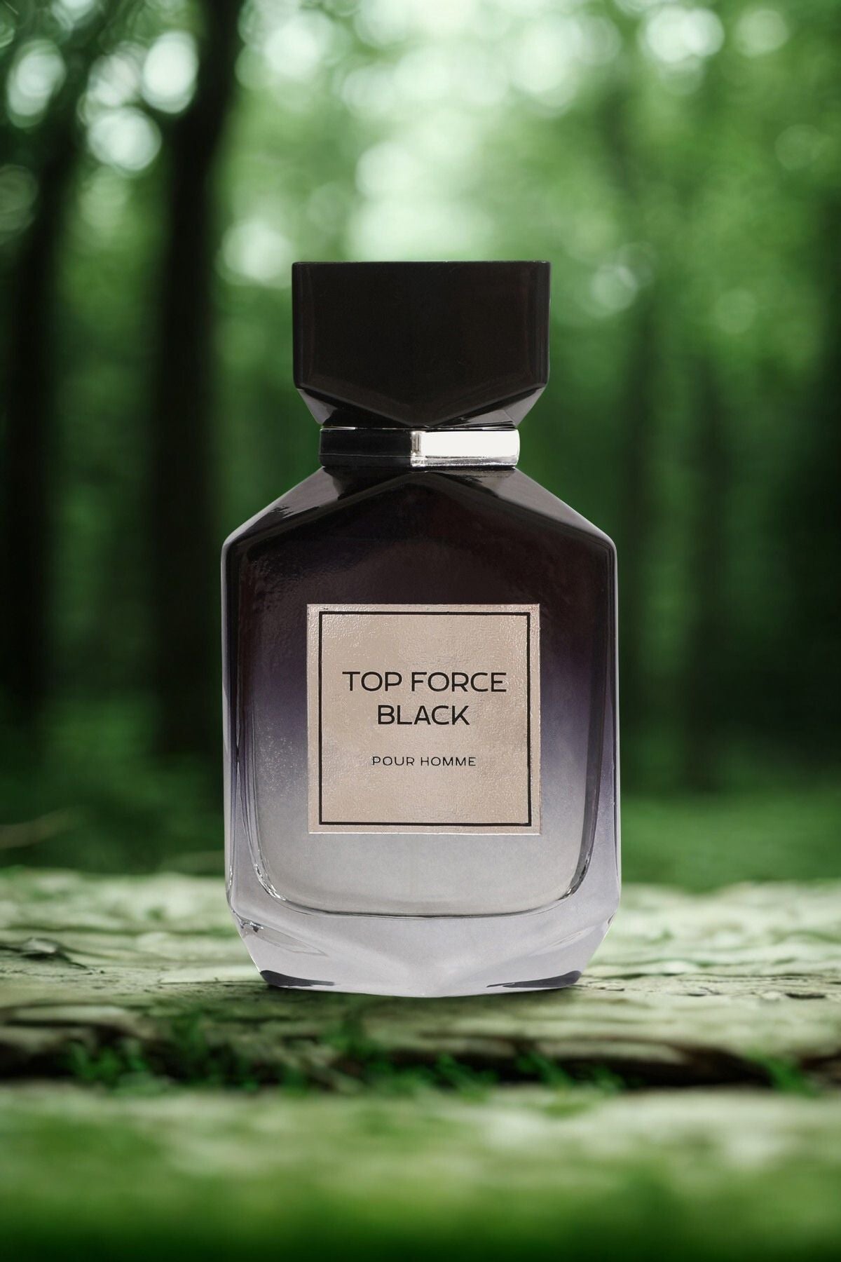 TOP FORCE BLACK SPRAY PERFUME EAU DE PARFUM FOR MEN - 100ML/3.4FL.OZ.
