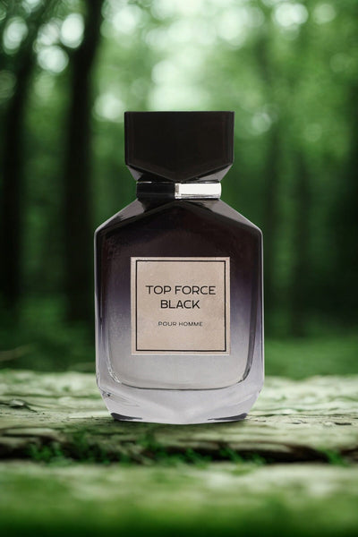 TOP FORCE BLACK SPRAY PERFUME EAU DE PARFUM FOR MEN - 100ML/3.4FL.OZ.