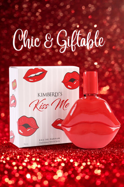KIMBERLY KISS ME SPRAY PERFUME EAU DE PARFUM FOR WOMEN - 75ML/2.5 FL.OZ.
