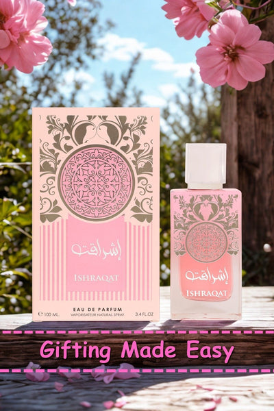 ISHRAQAT SPRAY PERFUME EAU DE PARFUM FOR WOMEN - 100ML/3.4FL.OZ.
