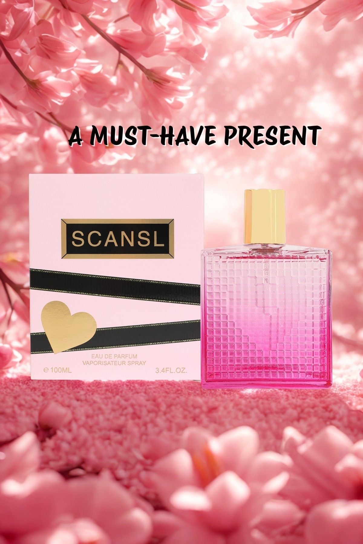 SCANSL SPRAY PERFUME EAU DE PARFUM FOR WOMEN - 100ML/3.4 FL.OZ.