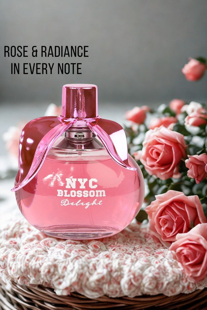 ラクトミニヨンプレミアム NYC BLOSSOM DELIGHT SPRAY PERFUME EAU DE PARFUM FOR WOMEN - 100ML