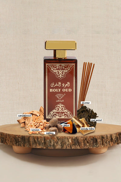 HOLY OUD SPRAY COLOGNE EAU DE TOILETTE FOR MEN - 100ML/3.4 FL.OZ.