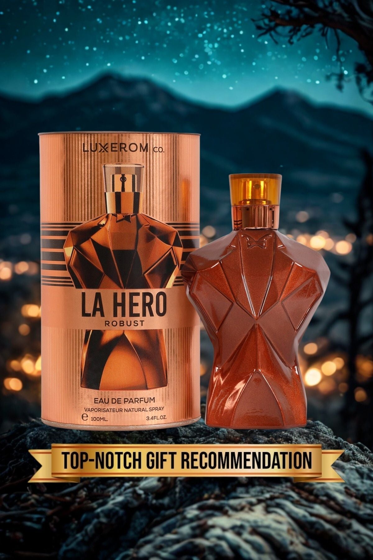 LA HERO ROBUST SPRAY PERFUME EAU DE PARFUM FOR MEN - 100ML/3.4FL.OZ.