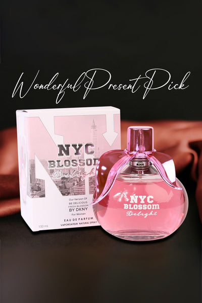 NYC BLOSSOM DELIGHT SPRAY PERFUME EAU DE PARFUM FOR WOMEN - 100ML/3.4 FL.OZ.