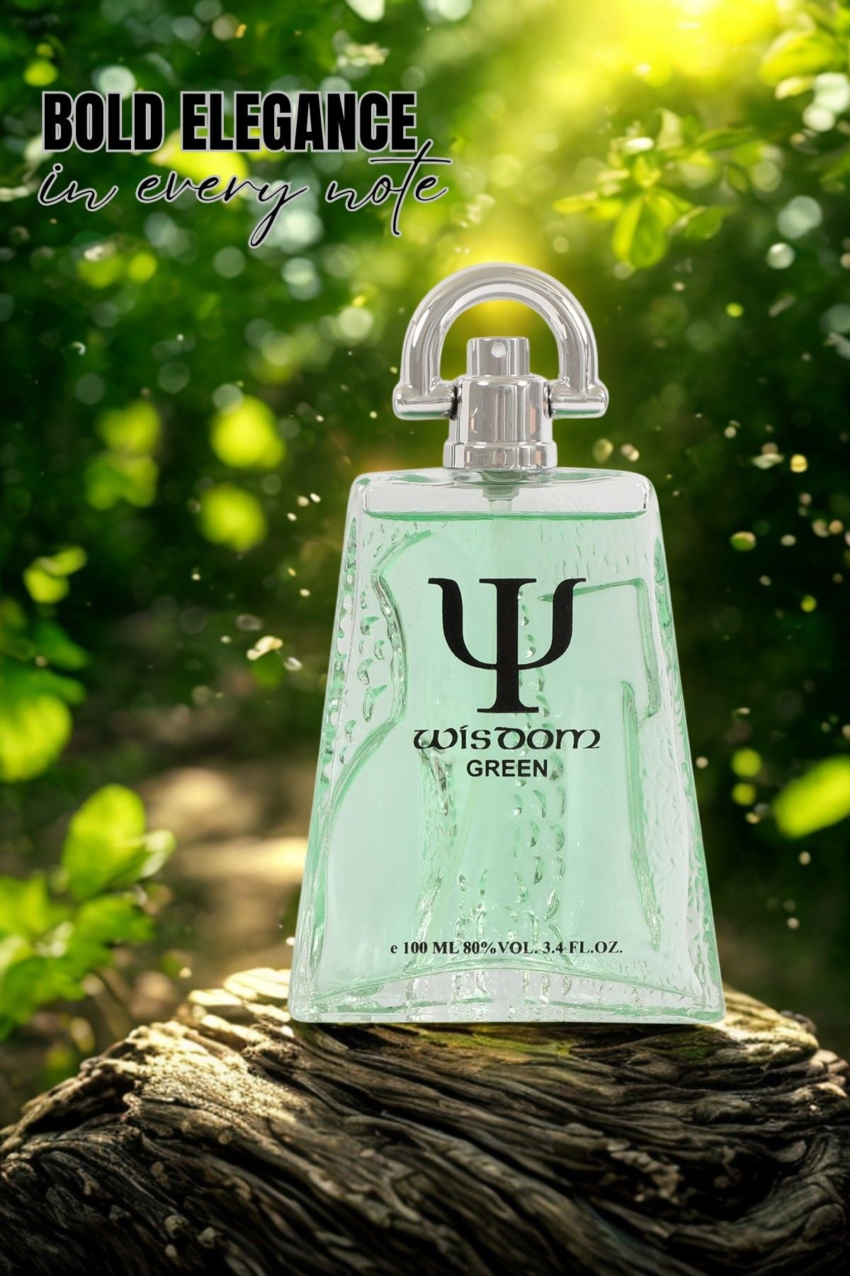 Wisdom Insect Spray WISDOM GREEN SPRAY PERFUME EAU DE PARFUM FOR MEN - 100ML/3.4 FL.OZ ...