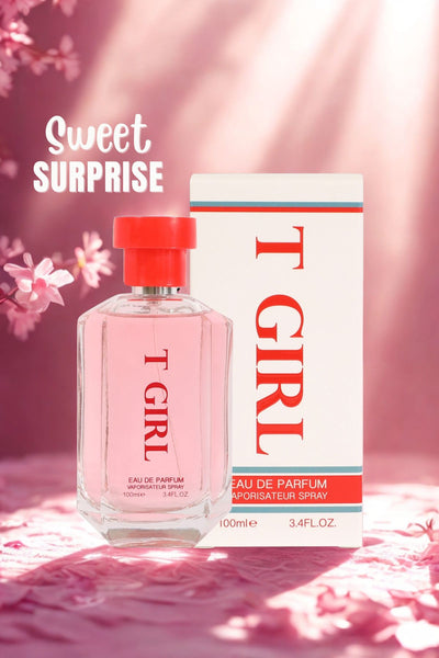 T GIRL SPRAY PERFUME EAU DE PARFUM FOR WOMEN - 100ML/3.4 FL.OZ.