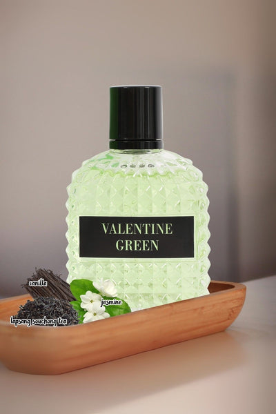 VALENTINE GREEN SPRAY COLOGNE EAU DE TOILETTE FOR WOMEN - 100ML/3.4 FL.OZ.