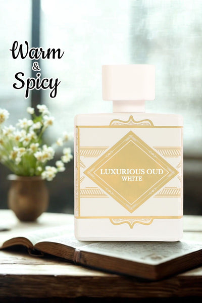 LUXURIOUS OUD WHITE SPRAY PERFUME EAU DE PARFUM FOR WOMEN - 100ML/3.4FL.OZ.