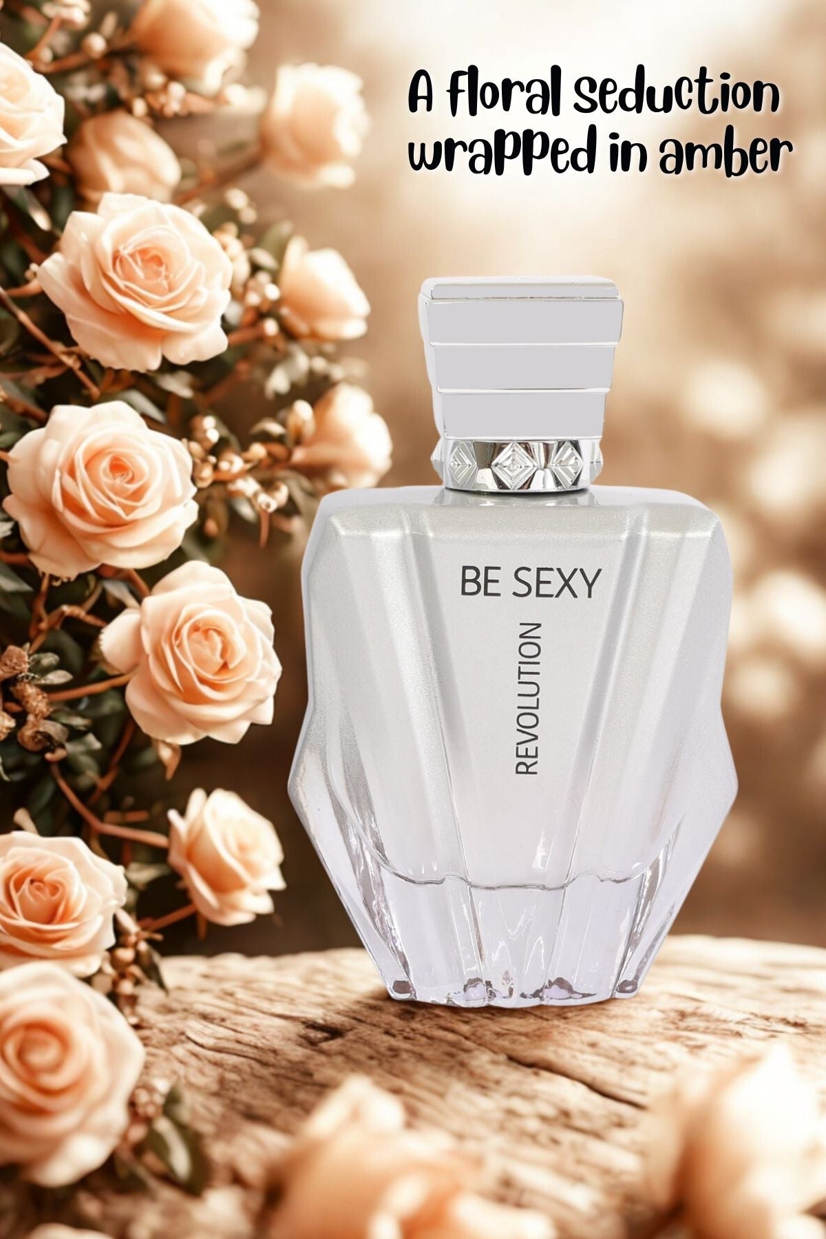 BE SEXY REVOLUTION SPRAY PERFUME EAU DE PARFUM FOR WOMEN - 100ML/3.4 FL.OZ.