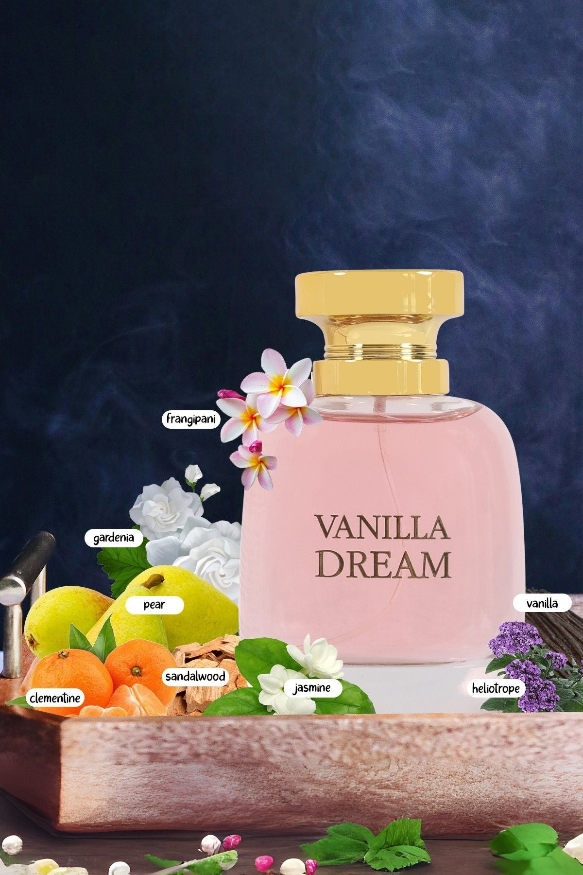 VANILLA DREAM SPRAY PERFUME EAU DE PARFUM FOR WOMEN - 90ML/3.0 FL.OZ.