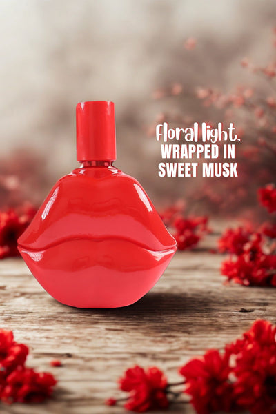 KIMBERLY KISS ME SPRAY PERFUME EAU DE PARFUM FOR WOMEN - 75ML/2.5 FL.OZ.