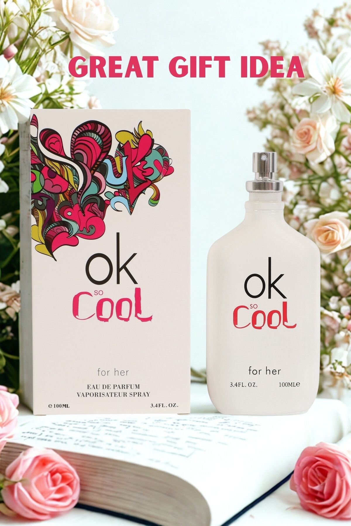 Ok so CooL WHITE SPRAY PERFUME EAU DE PARFUM FOR WOMEN - 100ML/3.4 FL.OZ.