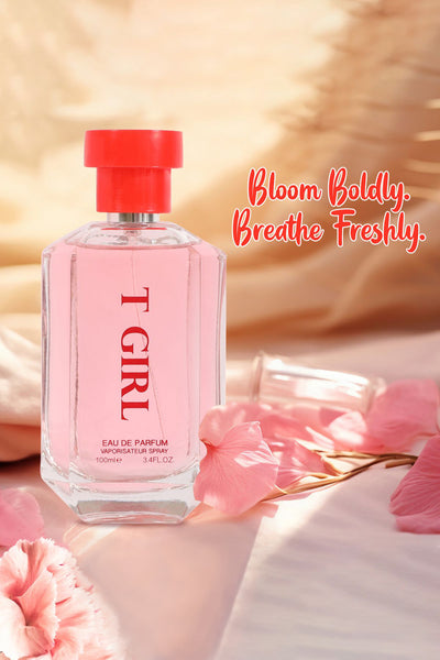 T GIRL SPRAY PERFUME EAU DE PARFUM FOR WOMEN - 100ML/3.4 FL.OZ.