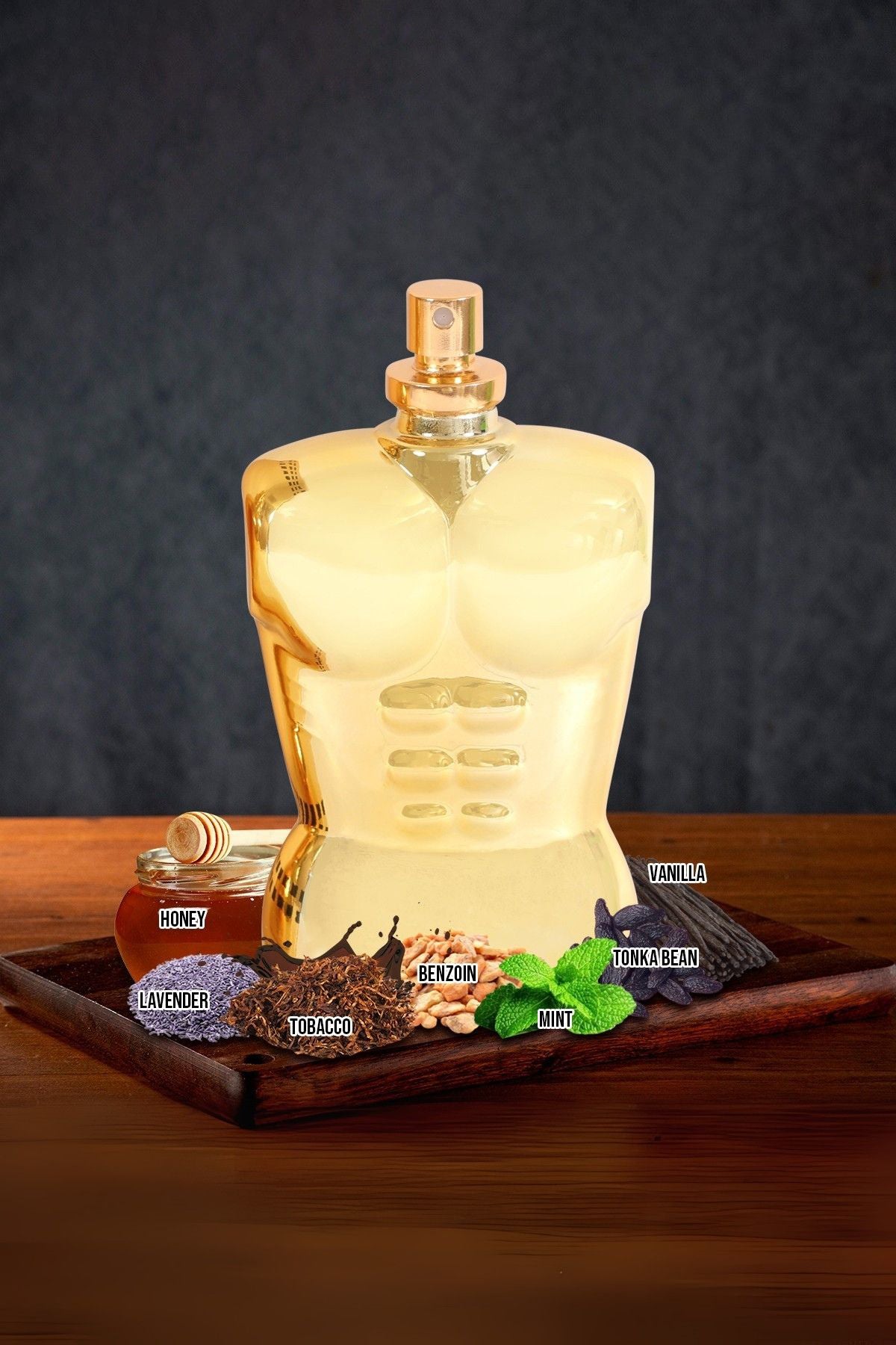 SEAN'S BOUTIQUE GOLD ELIZIR SPRAY PERFUME EAU DE PARFUM FOR MEN - 100ML/3.4FL.OZ.