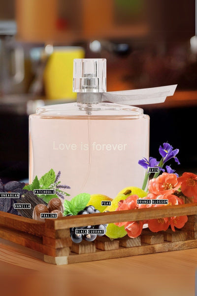 LOVE IS FOREVER SPRAY PERFUME EAU DE PARFUM FOR WOMEN - 100ML/3.4 FL.OZ.