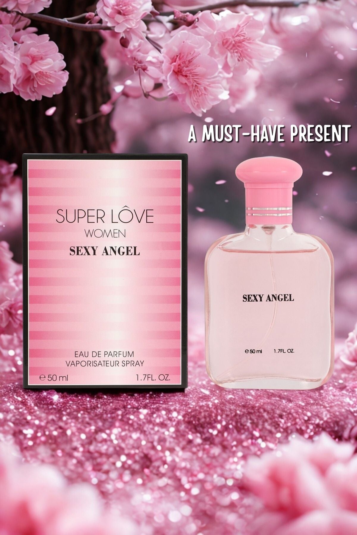 SUPER LOVE SEXY ANGEL SPRAY PERFUME EAU DE PARFUM FOR WOMEN - 50ML/1.75 FL.OZ.