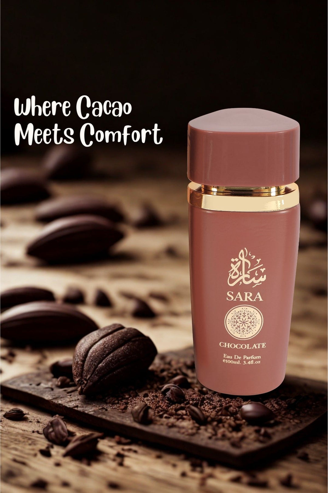 SARA CHOCOLATE SPRAY PERFUME EAU DE PARFUM FOR MEN AND WOMEN