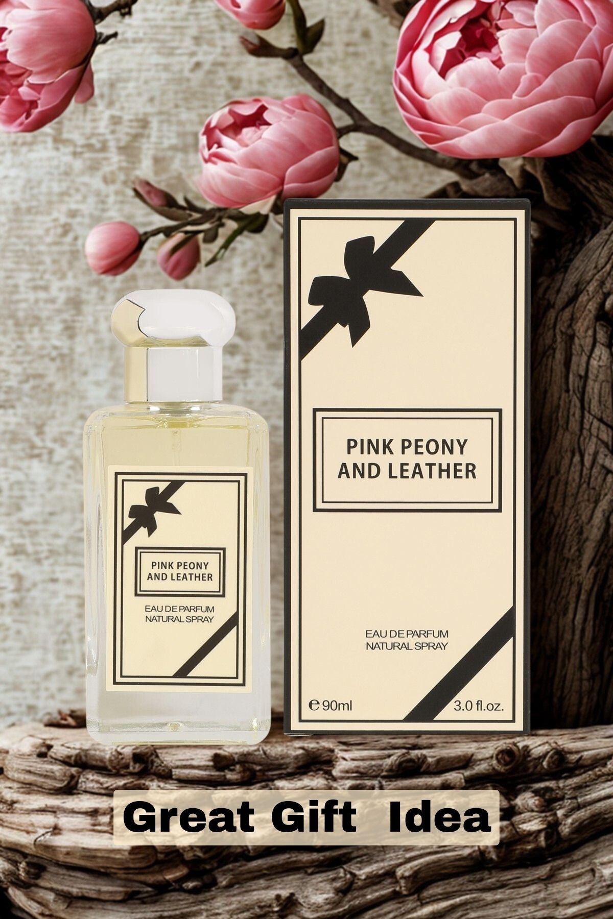 PINK PEONY AND LEATHER SPRAY PERFUME EAU DE PARFUM FOR WOMEN - 90ML/3.0 FL.OZ.