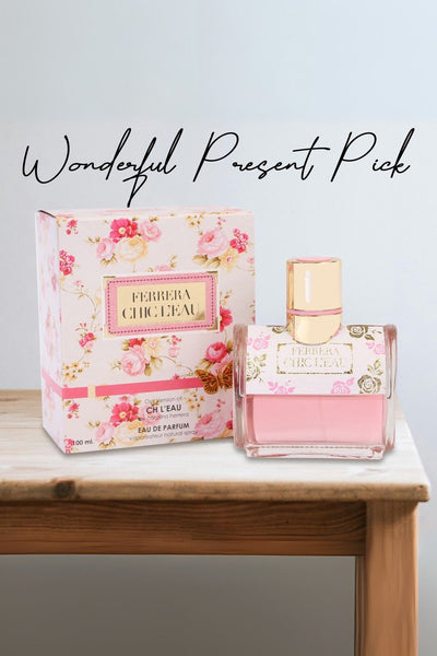 FERRERA CHIC L'EAU SPRAY PERFUME EAU DE PARFUM FOR WOMEN - 100ML/3.4 FL.OZ.