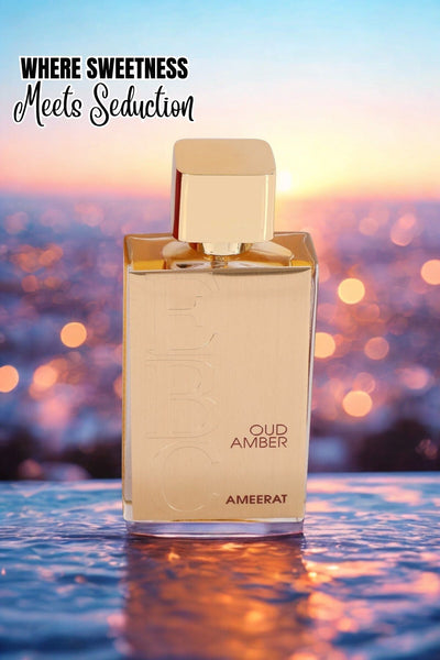 OUD AMBER AMEERAT-RED SPRAY PERFUME EAU DE PARFUM FOR MEN - 100ML/3.4 FL.OZ.