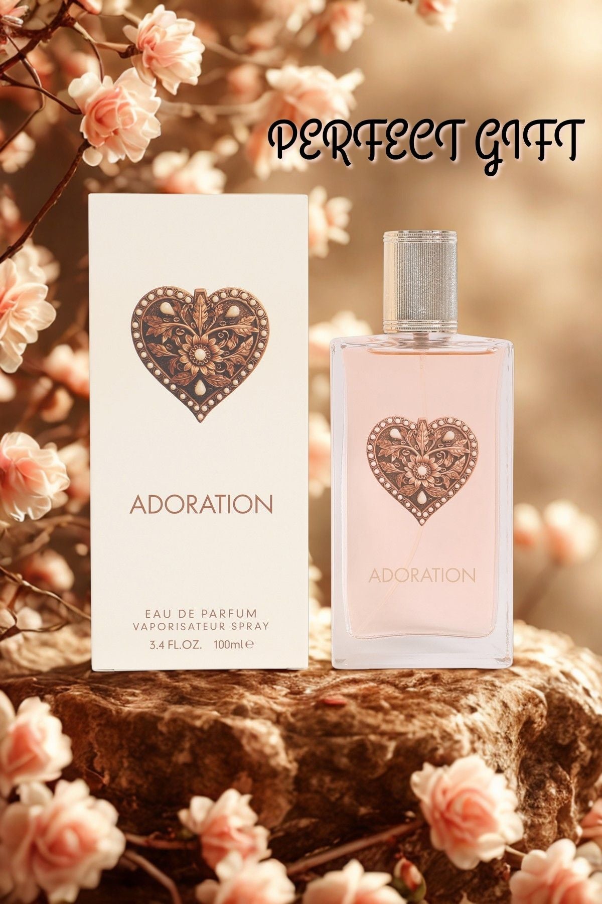 ADORATION SPRAY PERFUME EAU DE PARFUM FOR WOMEN - 100ML/3.4 FL.OZ.