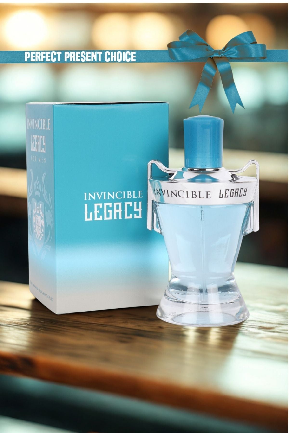 INVINCIBLE LEGACY SPRAY COLOGNE EAU DE TOILETTE FOR MEN - 100ML/3.4 FL.OZ.