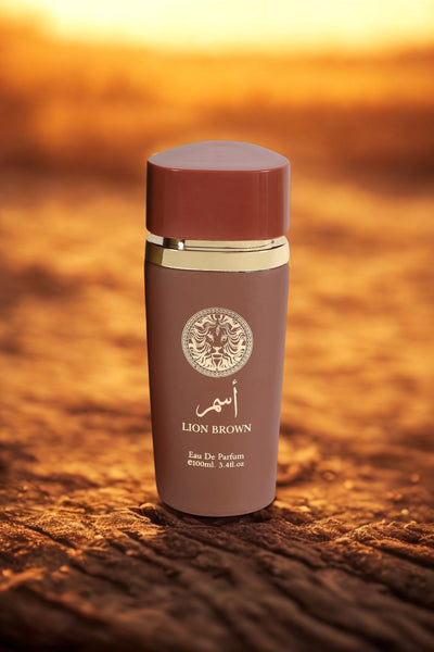 LION BROWN SPRAY PERFUME EAU DE PARFUM FOR MEN - 100ML/3.4FL.OZ.