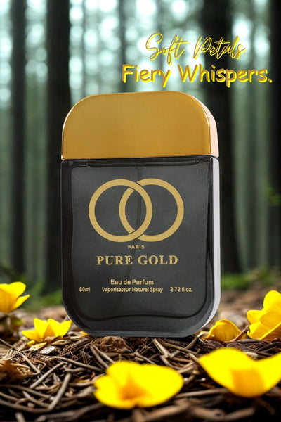 PARIS PURE GOLD SPRAY PERFUME EAU DE PARFUM FOR WOMEN - 80ML/2.72 FL.OZ
