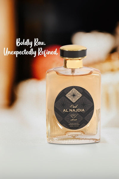 OUD AL NAJDIA SPRAY COLOGNE EAU DE TOILETTE FOR MEN - 100ML/3.4 FL.OZ.