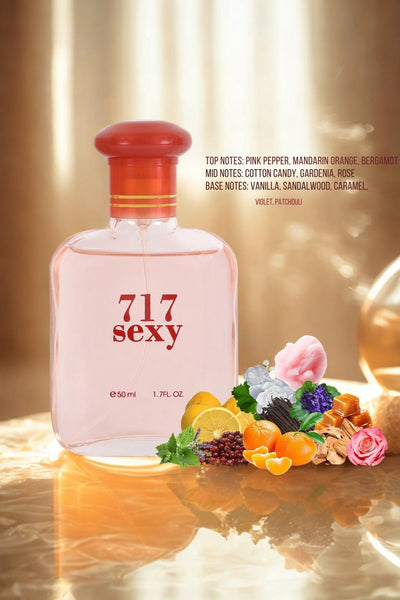 717 SEXY SPRAY PERFUME EAU DE PARFUM FOR WOMEN - 50ML/1.75 FL.OZ.