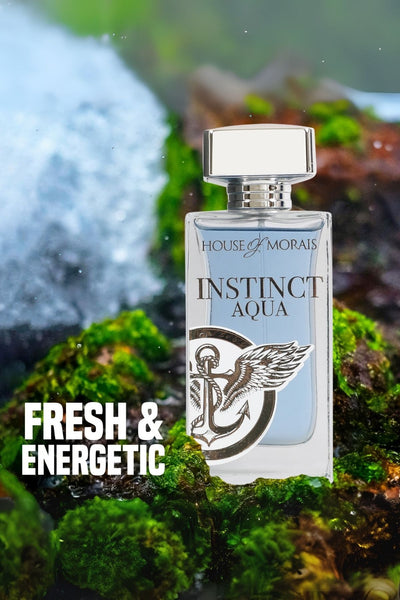INSTINCT AQUA  SPRAY PERFUME EAU DE PARFUM FOR MEN - 100ML/3.4FL.OZ.