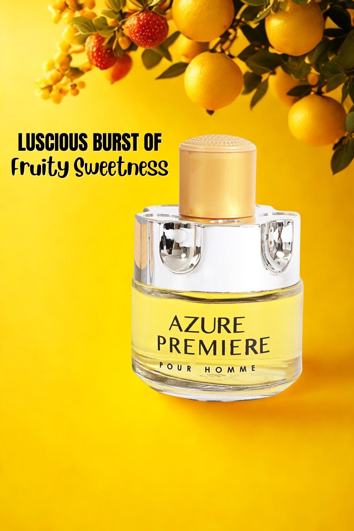 AZURE PREMIERE SPRAY COLOGNE EAU DE TOILETTE FOR MEN - 100ML/3.4 FL.OZ.