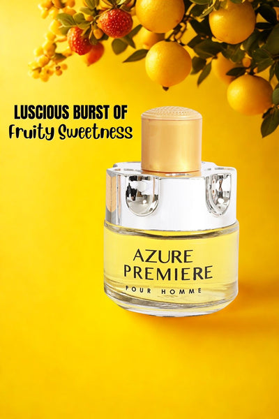 AZURE PREMIERE SPRAY COLOGNE EAU DE TOILETTE FOR MEN - 100ML/3.4 FL.OZ.