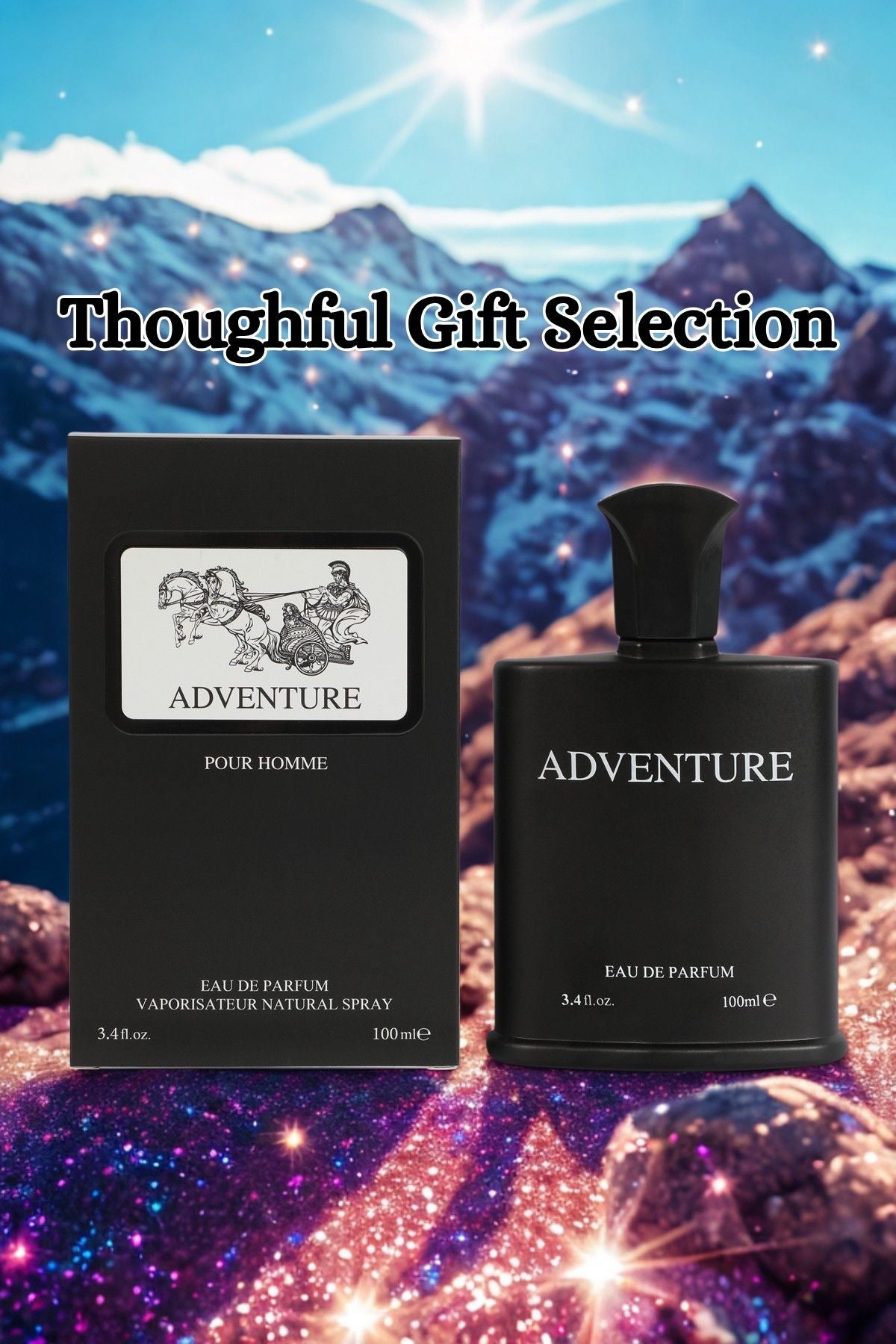 ADVENTURE SPRAY COLOGNE EAU DE PARFUM FOR MEN - 100ML/3.4 FL.OZ.