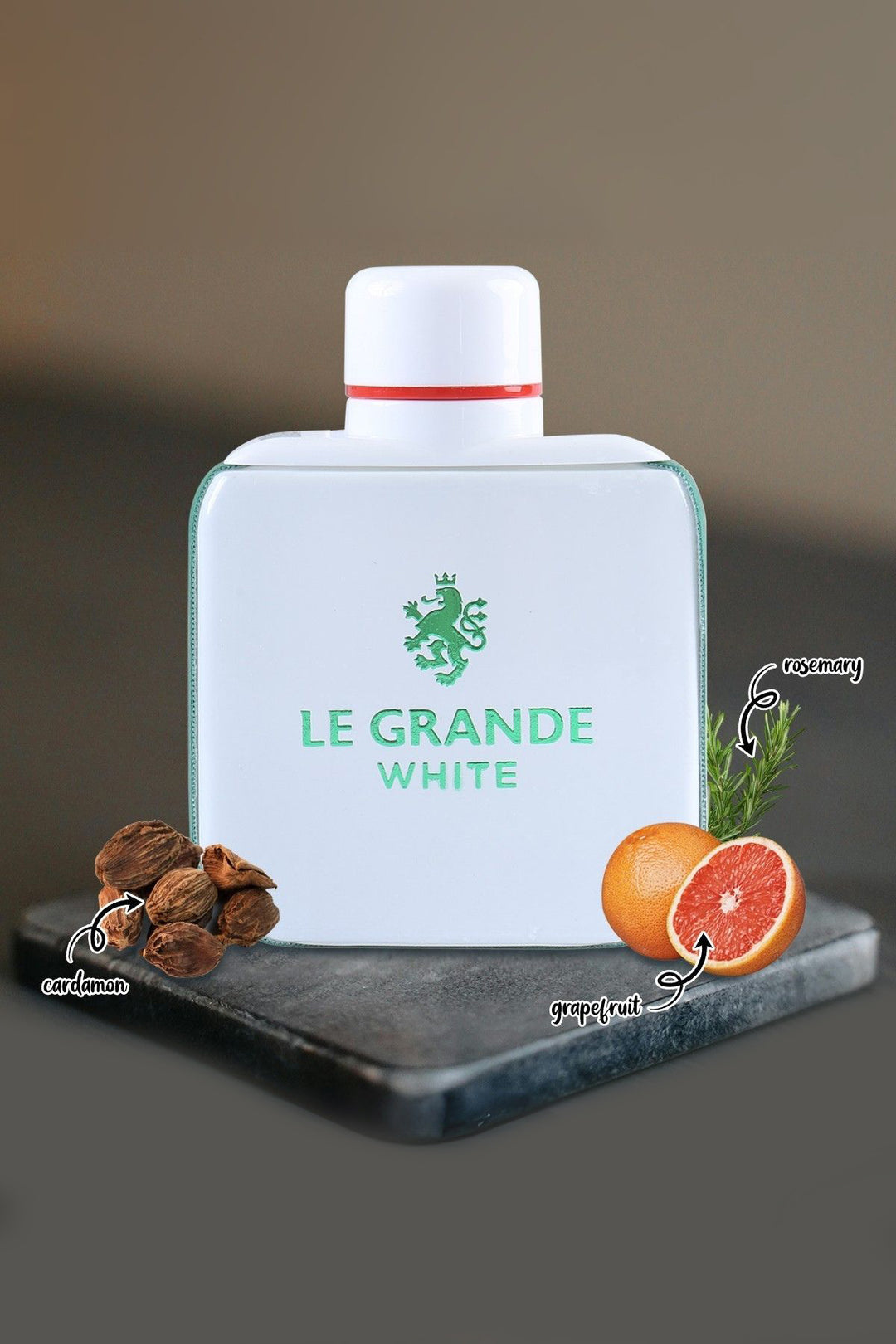 LE GRANDE WHITE SPRAY COLOGNE EAU DE TOILETTE FOR MEN - 100ML/3.4