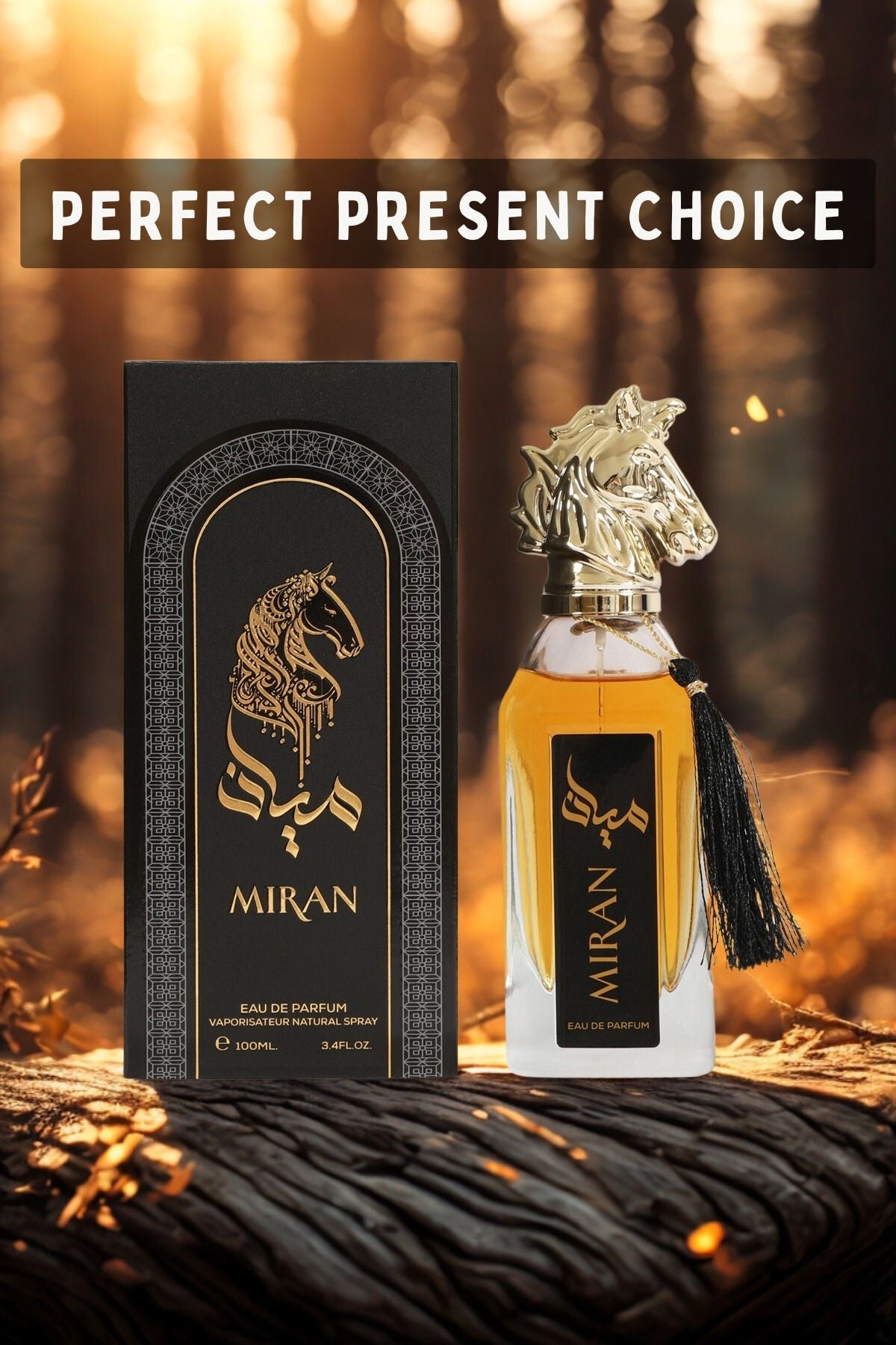 MIRAN SPRAY PERFUME EAU DE PARFUM FOR MEN AND WOMEN - 100ML/3.4FL.OZ.