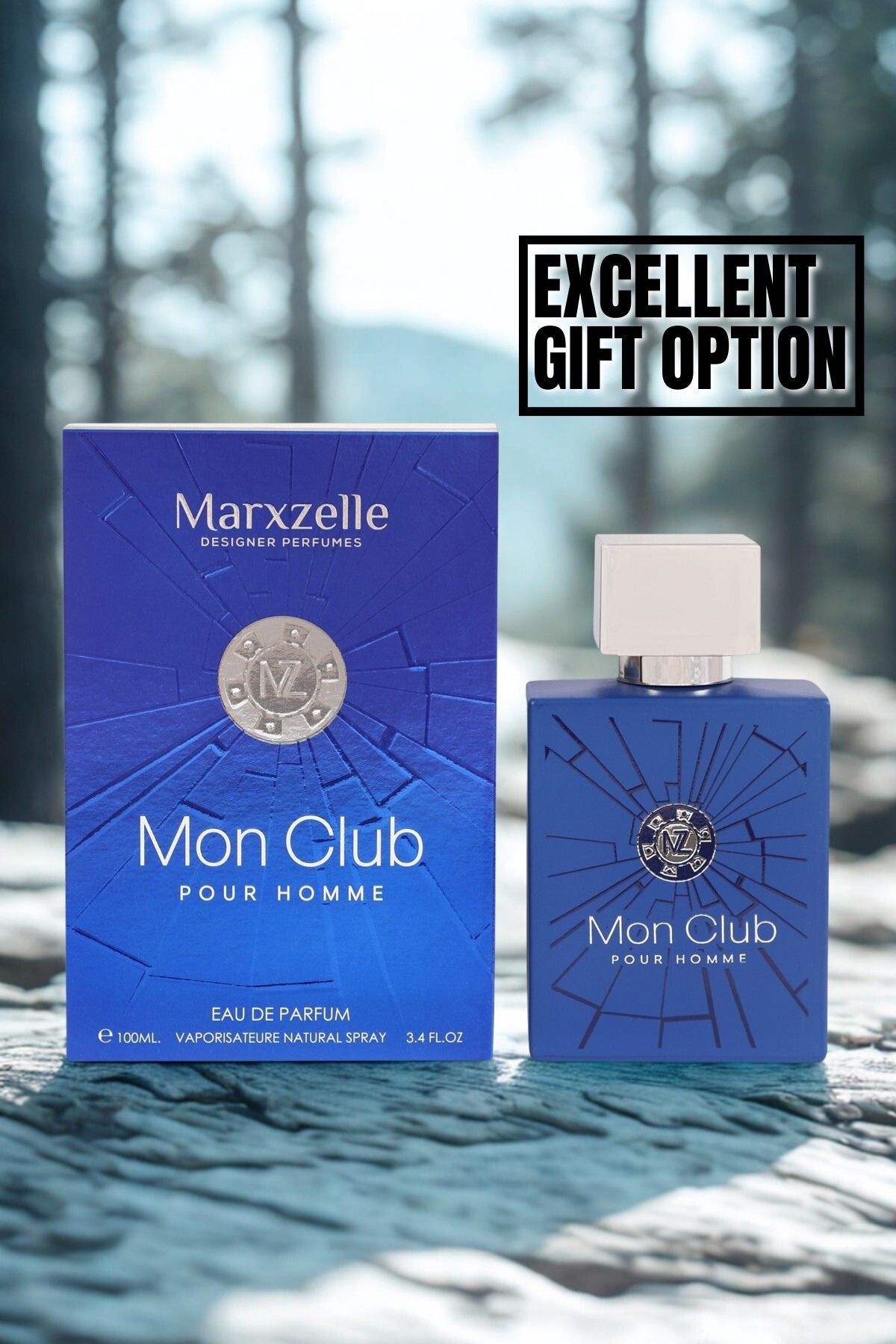 MON CLUB SPRAY PERFUME EAU DE PARFUM FOR MEN - 100ML/3.4FL.OZ.