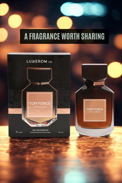 TOP FORCE SPRAY PERFUME EAU DE PARFUM FOR MEN - 100ML/3.4FL.OZ.